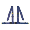 OMP Seat Belts Ece Homologated 4 Point Harness - Blue