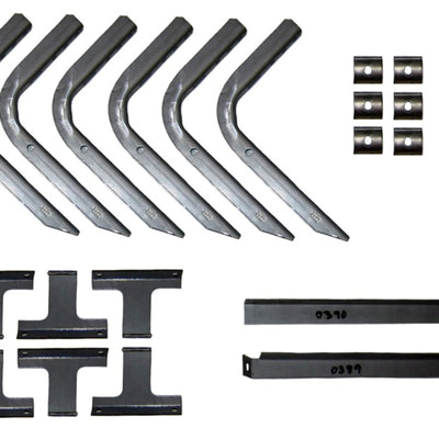 Lund 98-10 Ford Ranger SuperCab EZ Running Board Mounting Bracket Kit - Brite