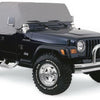 Rampage 1976-1986 Jeep CJ7 Cab Cover With Door Flaps - Grey