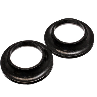 Energy Suspension 91-96 Chevrolet Full Size Black Rear Upper Coil Spring Isolators