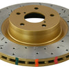 DBA 00-02 Audi S4 Rear 4000 Series Drilled & Slotted Rotor