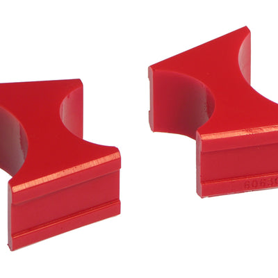 Prothane Universal Shock Reservoir Mounts - 1.5/2.5 Diameter - Red