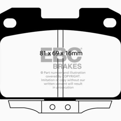 EBC 94-96 Dodge Stealth 3.0 4WD Redstuff Rear Brake Pads