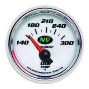 AutoMeter Gauge Oil Temp 2-1/16in. 140-300 Deg. F Electric NV