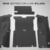 BedRug 03-06 Jeep LJ Unlimited Rear 4pc BedTred Cargo Kit (Incl Tailgate & Tub Liner)