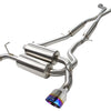 aFe Takeda 2-1/2in 304SS Cat-Back Exhaust Infiniti G37 08-13/Q60 14-15 V6-3.7 w/ Blue Flame Tips