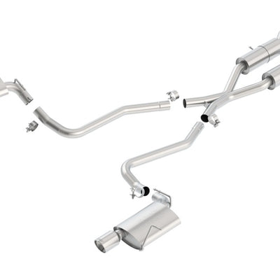 Borla 11-16 Jeep Grand Cherokee Limited/Laredo 5.7L 8cyl 4WD/RWD SS Catback Exhaust