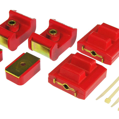 Prothane GM Motor & Trans Mount Kit - Red