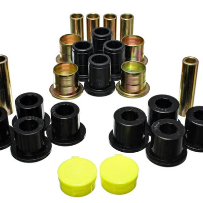 Energy Suspension 87-04 Dodge Dakota / 98-03 Durango 4WD Black Front End Control Arm Bushing Set
