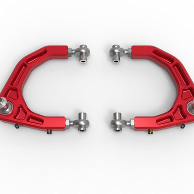 aFe Control 05-23 Toyota Tacoma Upper Control Arms - Red Anodized Billet Aluminum