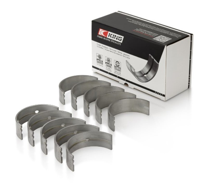 King Engine Bearings Isuzu 4HK1 (Housing Bore +.010) (Size 0.50 Oversized) Main Bearing Set