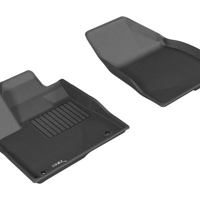 3D MAXpider 2014-2019 Toyota Highlander Kagu 1st Row Floormat - Black