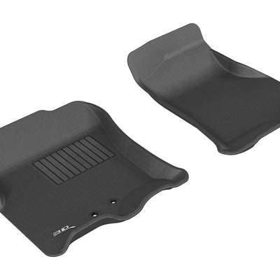 3D MAXpider 2011-2017 Ford/Lincoln Expedition/Navigator Kagu 1st Row Floormat - Black