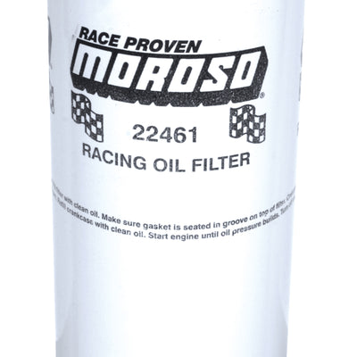 Moroso Chevrolet 13/16in Thread 8in Tall Oil Filter - Racing