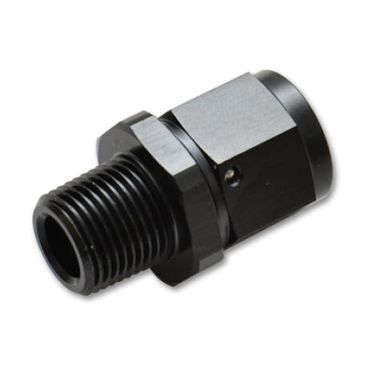 Vibrant -6AN to 1/8in NPT Female Swivel Straight Adapter Fitting
