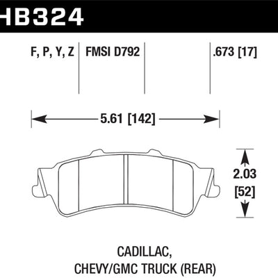 Hawk Super Duty Street Brake Pads