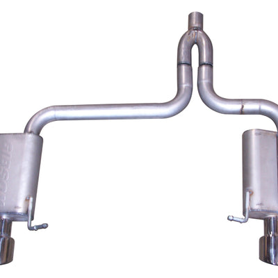 Gibson 07-08 Chrysler Pacifica Touring 4.0L 2.5in Cat-Back Dual Split Exhaust - Stainless