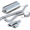 Corsa 2002-2006 Chevrolet Avalanche 5.3L V8 Polished Sport Cat-Back Exhaust