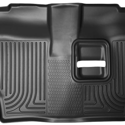 Husky Liners 11-22 Dodge Durango WeatherBeater 2nd Row Bench w/3rd Row Seat Black Floor Liners