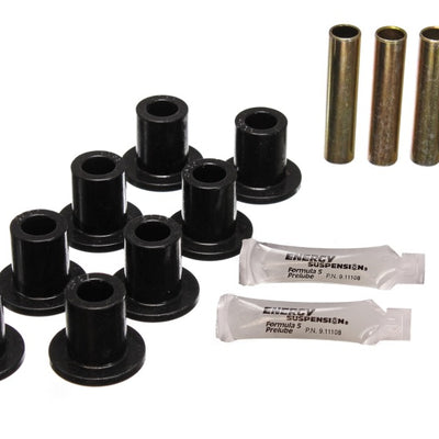 Energy Suspension Front Leaf Spring Bushing Set - Black