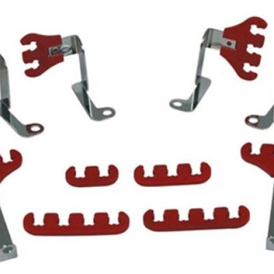 Moroso Ford Small Block Ignition Wire Loom Kit - 7-9mm - Red