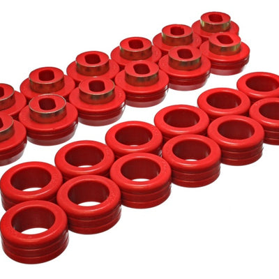 Energy Suspension Gm Body Mount Set - Red