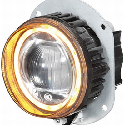 Hella 90mm LED L4060 High Beam Module w/ Indicator w/o Pulse Generator
