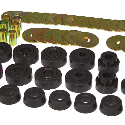 Prothane 65-70 Chevy Impala Convertible Body Mount - Black