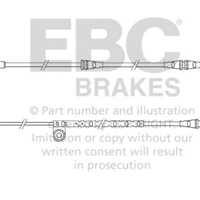 EBC 2005-2006 Land Rover Range Rover Sport 4.4L Front Wear Leads