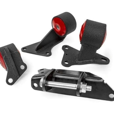 Innovative 86-89 Accord B-Series Black Steel Mounts 75A Bushings