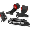 Innovative 86-89 Accord B-Series Black Steel Mounts 95A Bushings