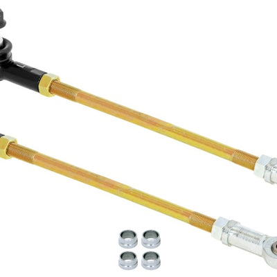 RockJock JT Adjustable Rear Sway Bar End Link Kit 12 1/2in Long Rods Sealed Rod Ends