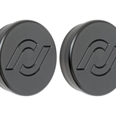 RockJock JL/JT Frame Tube Plugs Frame Front CNC Machined Black Delrin