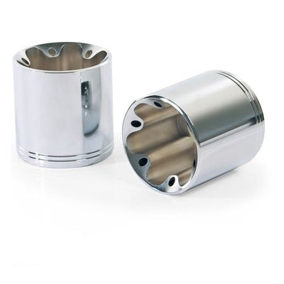 Remus 2021+ BMW R 18 (Euro 5) Straight End V1 End Cap - Silver (Pair)