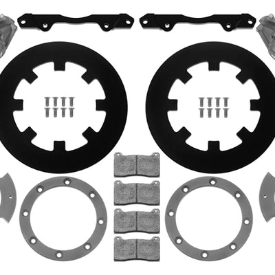 Wilwood 17-21 Can-Am X3RS 6-Piston Front Kit 11.25in - Anodized