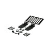 Rugged Ridge 98-06 Jeep Wrangler TJ Black Hood Kit