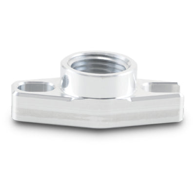 Vibrant 1/2in NPT Female 1.5in to 1.75in Bolt Hole Oil Drain Flange w/Crowfoot