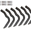 Lund 05-12 Dodge Dakota Quad Cab EZ Running Board Mounting Bracket Kit - Brite