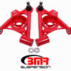 BMR 79-93 Fox Mustang Non-Adj Lower A-Arms Standard Ball Joint Spring Pocket - Red