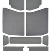 DEI 18-23 Jeep Wrangler JL 4-Door Boom Mat Headliner - 9 Piece - Gray Leather Look