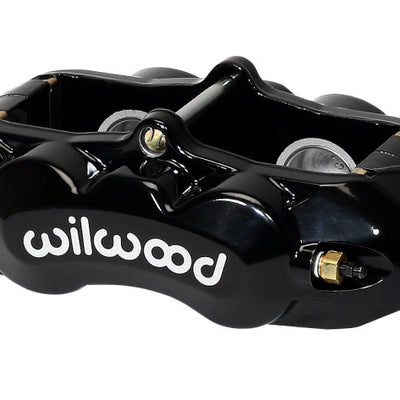 Wilwood Caliper-D8-4 Rear Black 1.38in Pistons 1.25in Disc