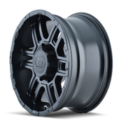 ION Type 179 17x8 / 5x114.3 BP / 10mm Offset / 83.82mm Hub Matte Black Wheel