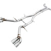 AWE Tuning 16-19 Chevy Camaro SS Non-Res Cat-Back Exhaust - Track Edition (Quad Chrome Silver Tips)