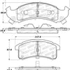 StopTech Street Brake Pads - Front