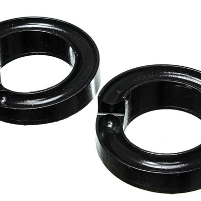 Energy Suspension 2005-07 Ford F-250/F-350 SD 2/4WD Front Coil Spring Isolator Set - Black