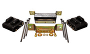 Energy Suspension 88-94 GM Blazer 4WD K Series Black Motor and Transmission Mounts; Zinc Finish