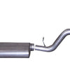 Gibson 06-09 Chevrolet Trailblazer LT 4.2L 2.5in Cat-Back Single Exhaust - Aluminized