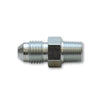 Vibrant -4AN to 1/8in NPT Straight Adapter Fitting - Steel