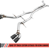 AWE Tuning 16-19 Chevy Camaro SS Resonated Cat-Back Exhaust -Track Edition (Quad Diamond Black Tips)