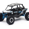 New Ray Toys Polaris RZR XP4 Rock Crawler (White Lightning)/ Scale - 1:18